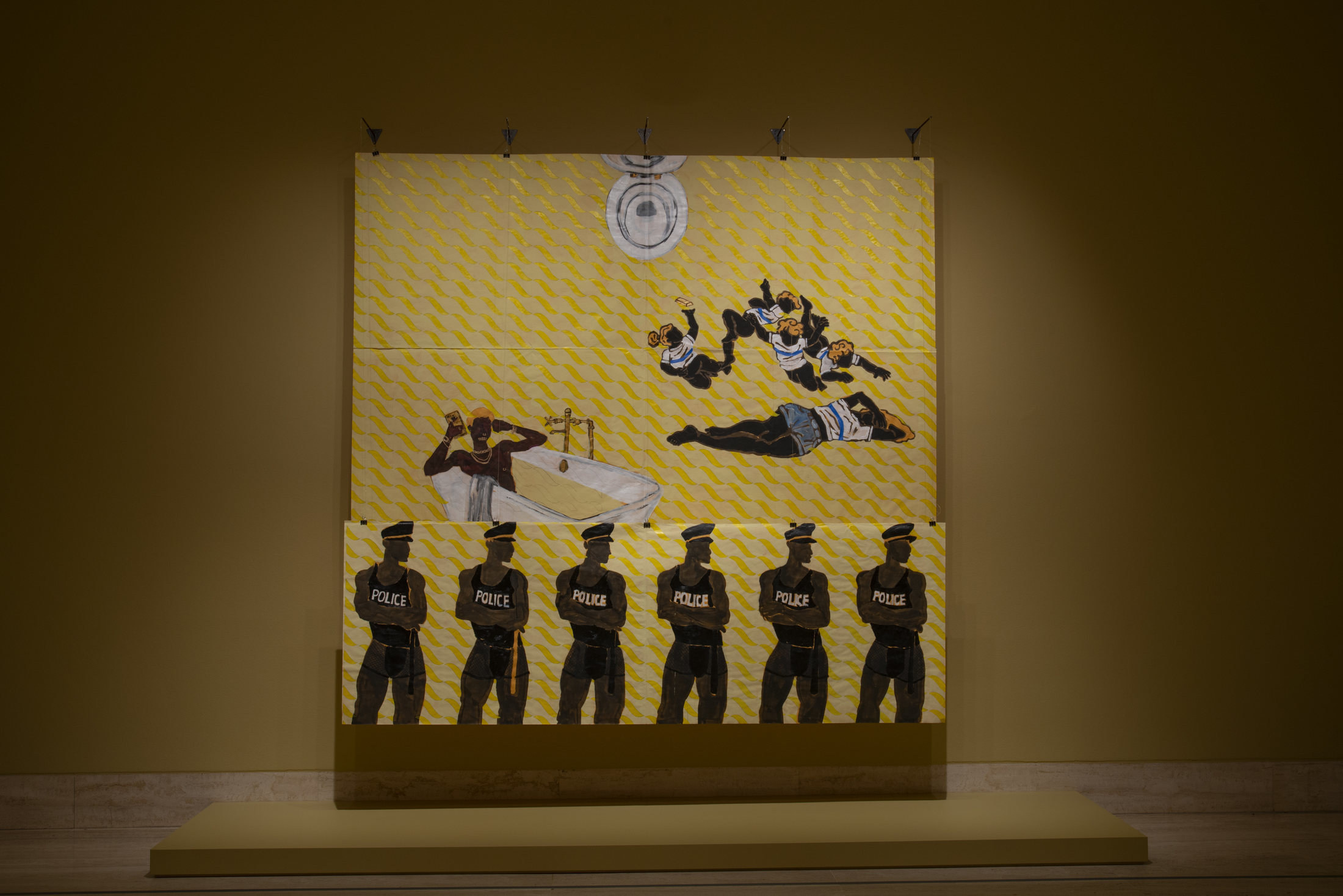 Untitled (from the series Golden Shower / Pardo é Papel)