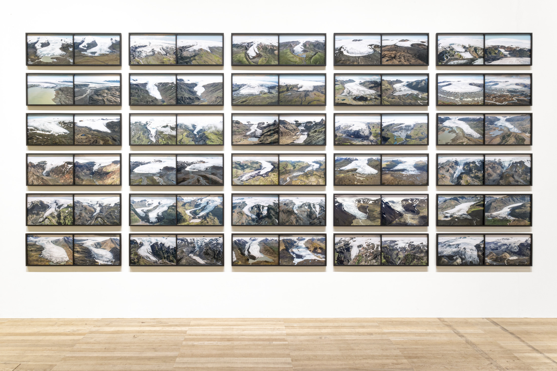 The glacier melt series 1999/2019