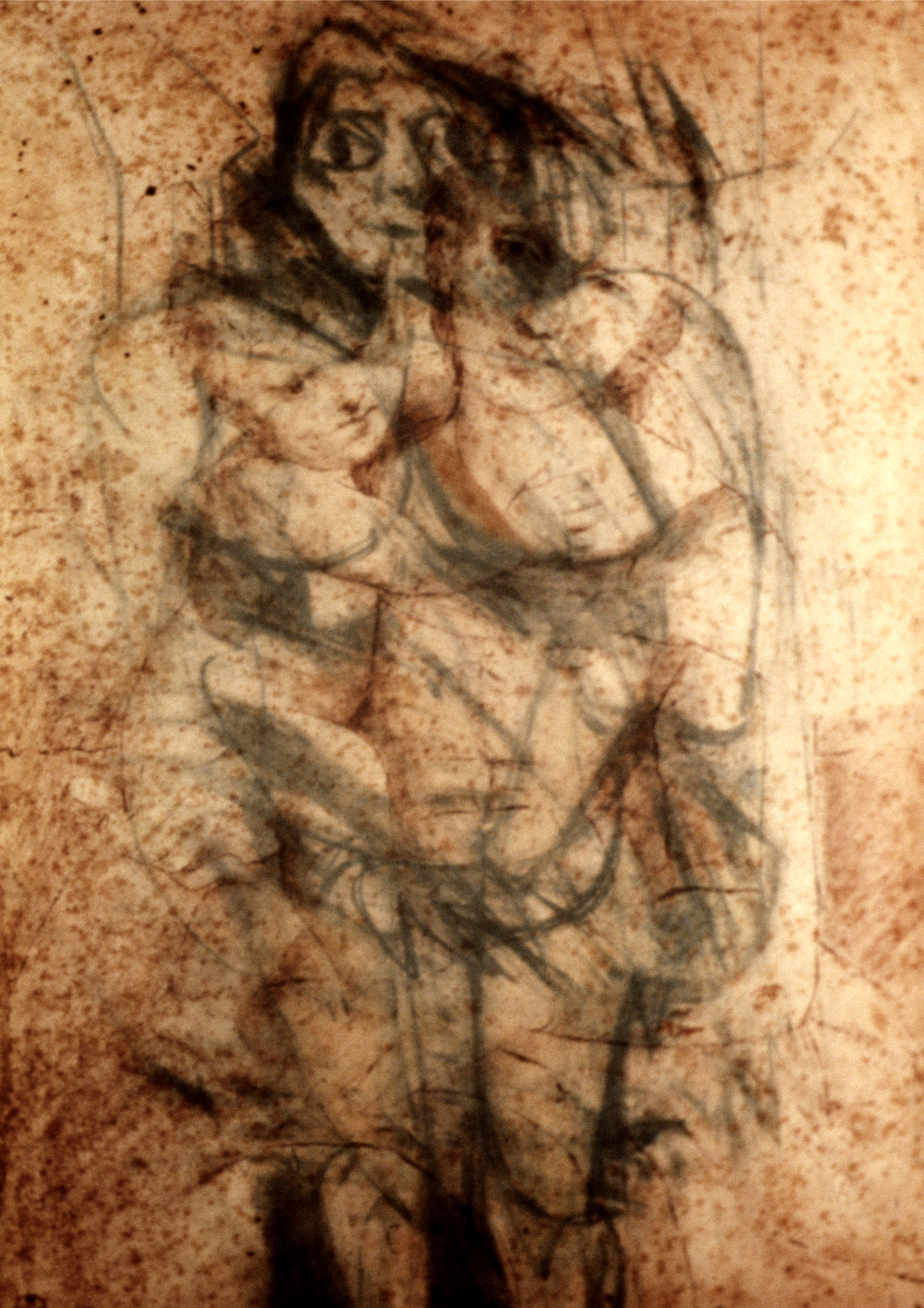 Untitled (de Kooning/Raphael) #3