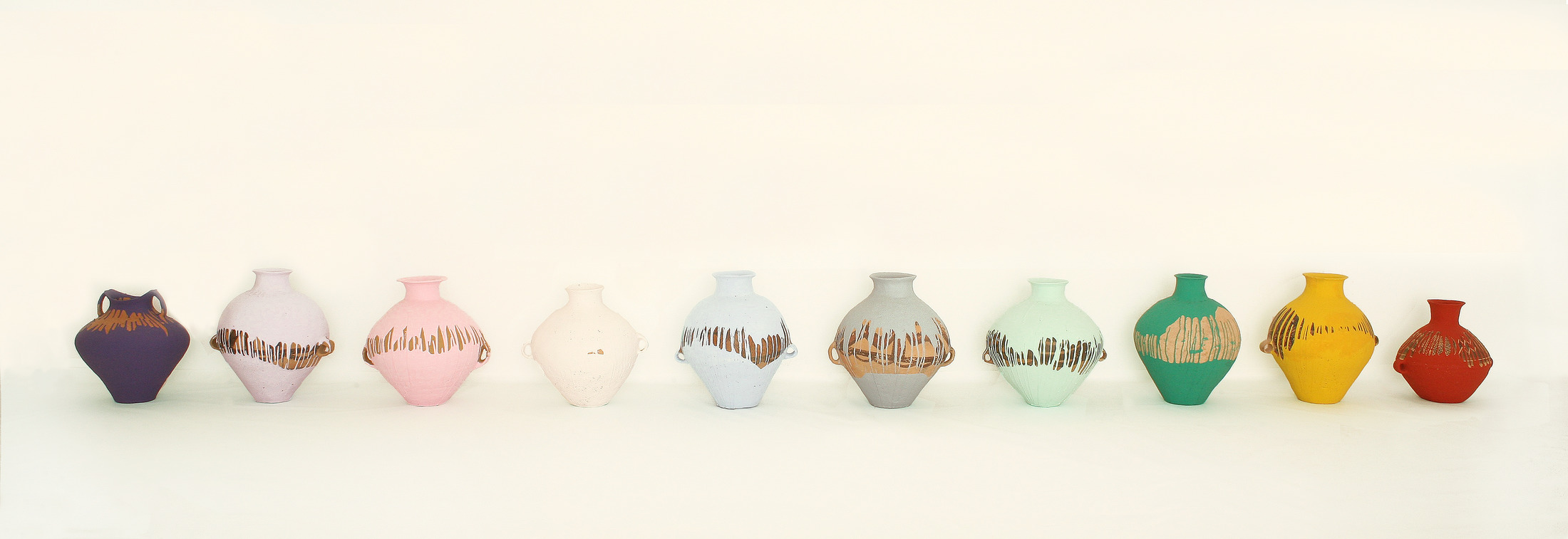 Colored Vases