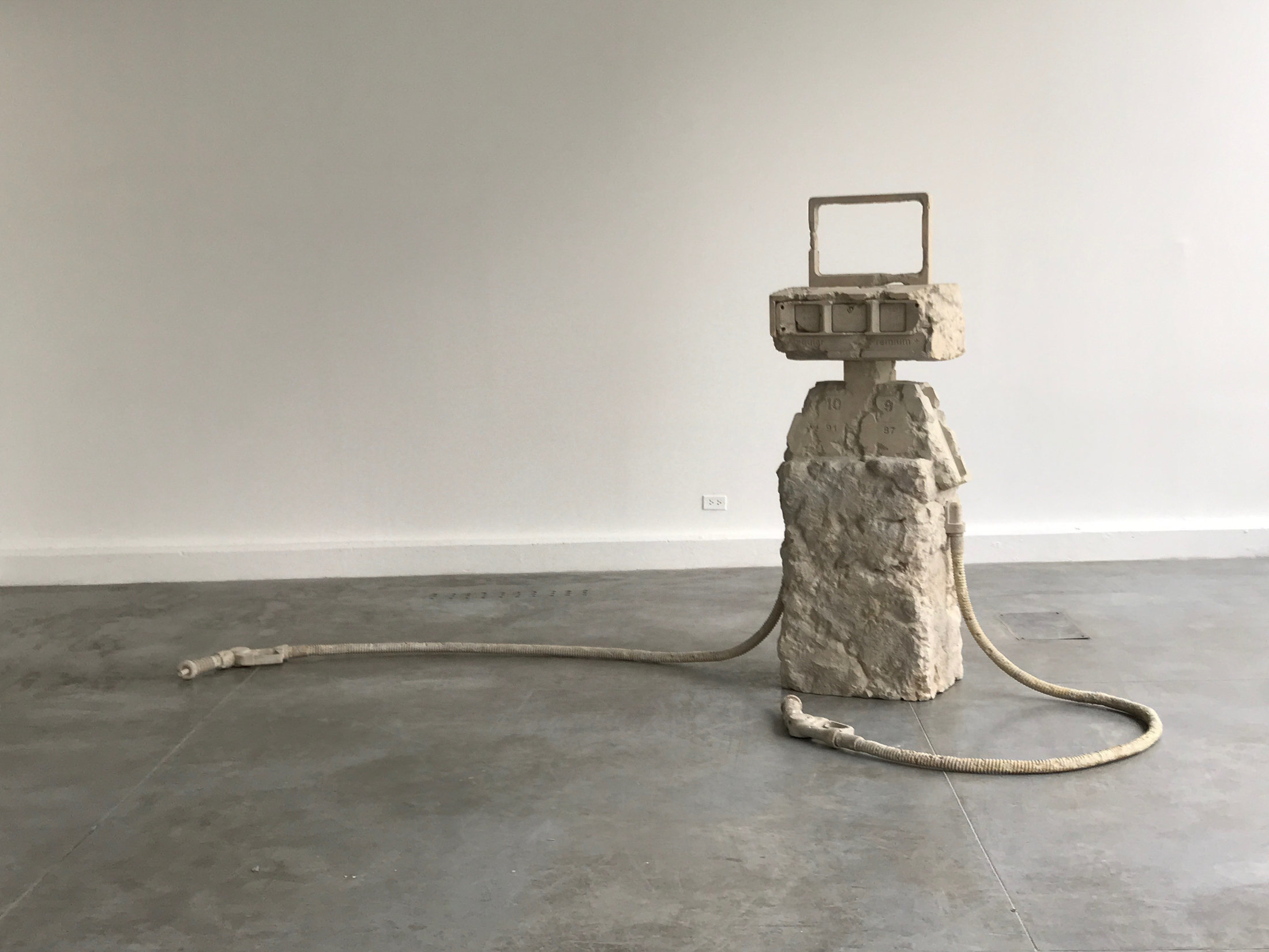 Petrified Petrol Pump